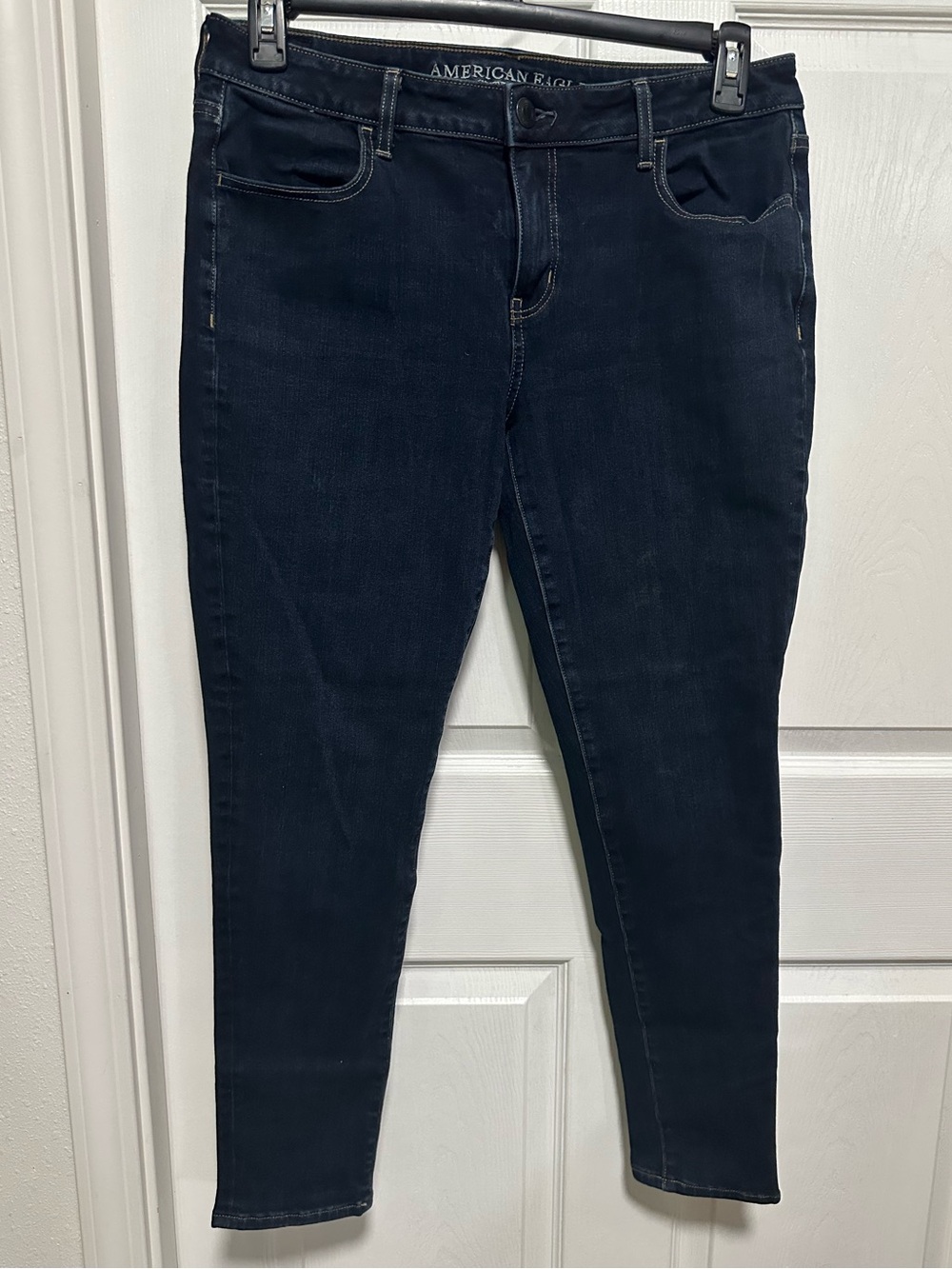 American Eagle Super Stretch X4 Jegging Dark Wash Jeans Size 14